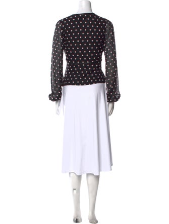 Andrew Gn Vintage Silk Top