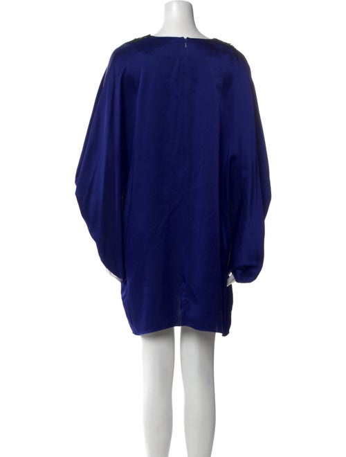 Andrew Gn V-Neck Mini Dress