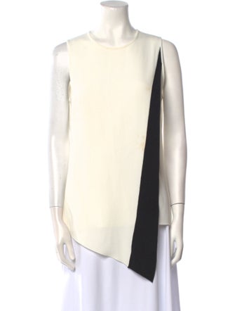 Andrew Gn Crew Neck Sleeveless Tunic