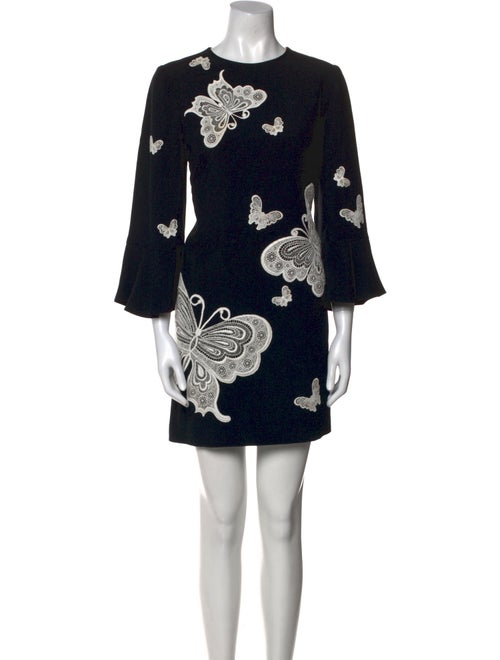 Andrew Gn Printed Mini Dress