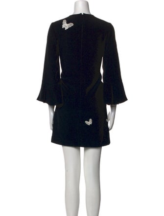 Andrew Gn Printed Mini Dress