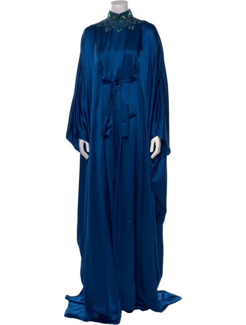 Andrew Gn Silk Long Dress