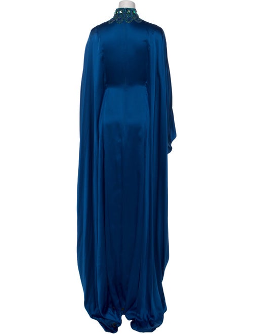 Andrew Gn Silk Long Dress