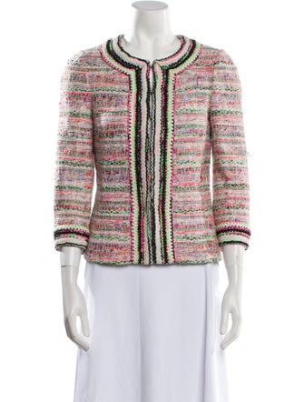 Andrew Gn Tweed Pattern Evening Jacket