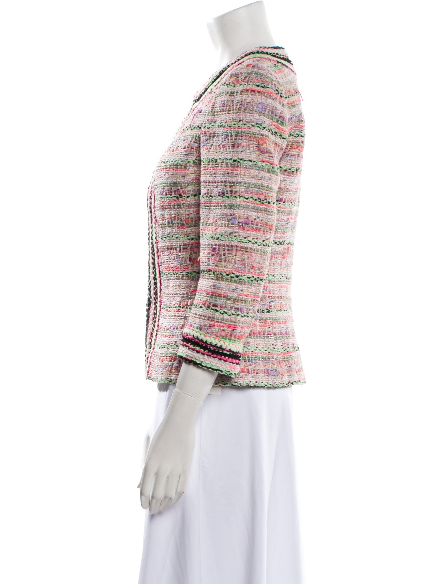 Andrew Gn Tweed Pattern Evening Jacket