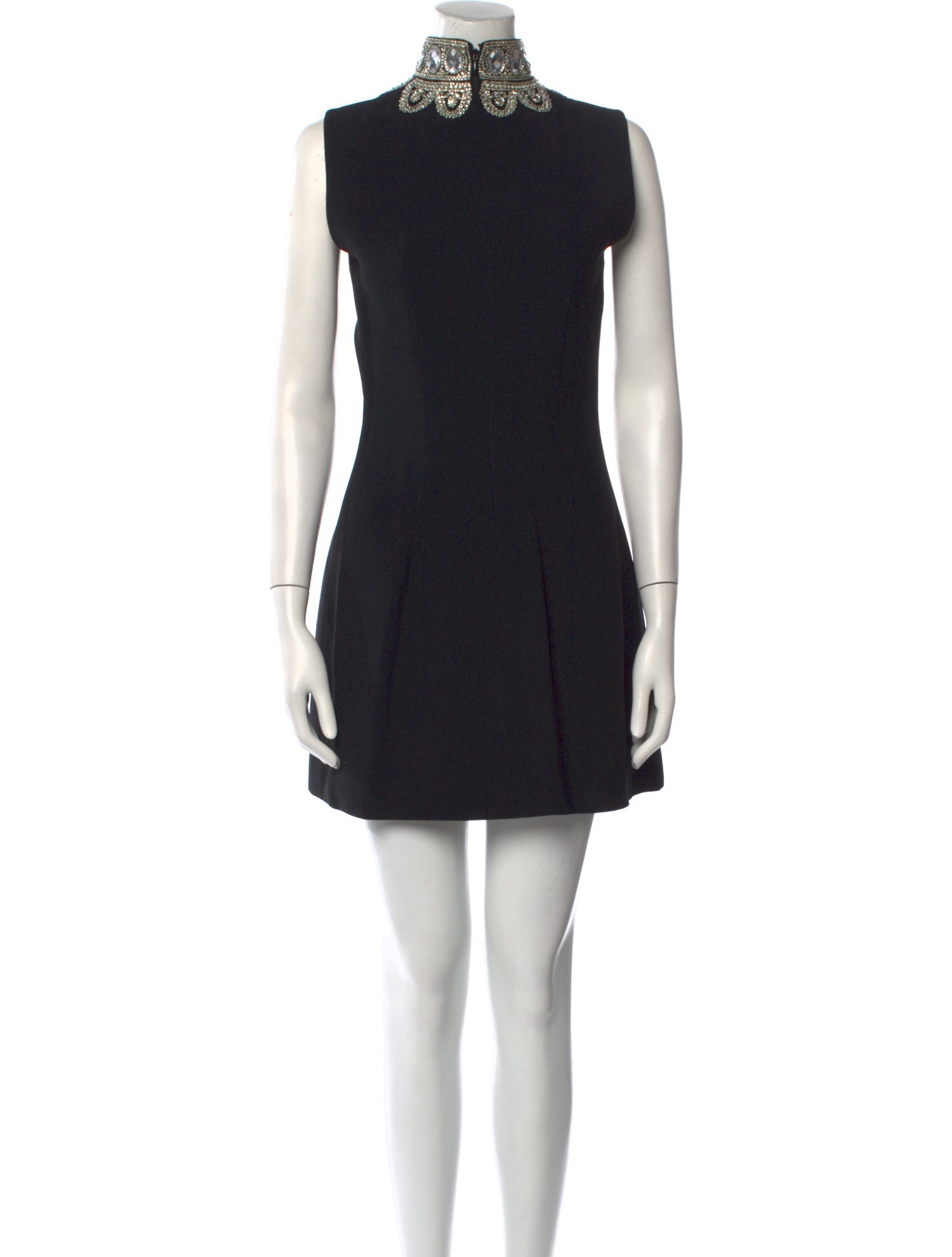 Andrew Gn Turtleneck Mini Dress