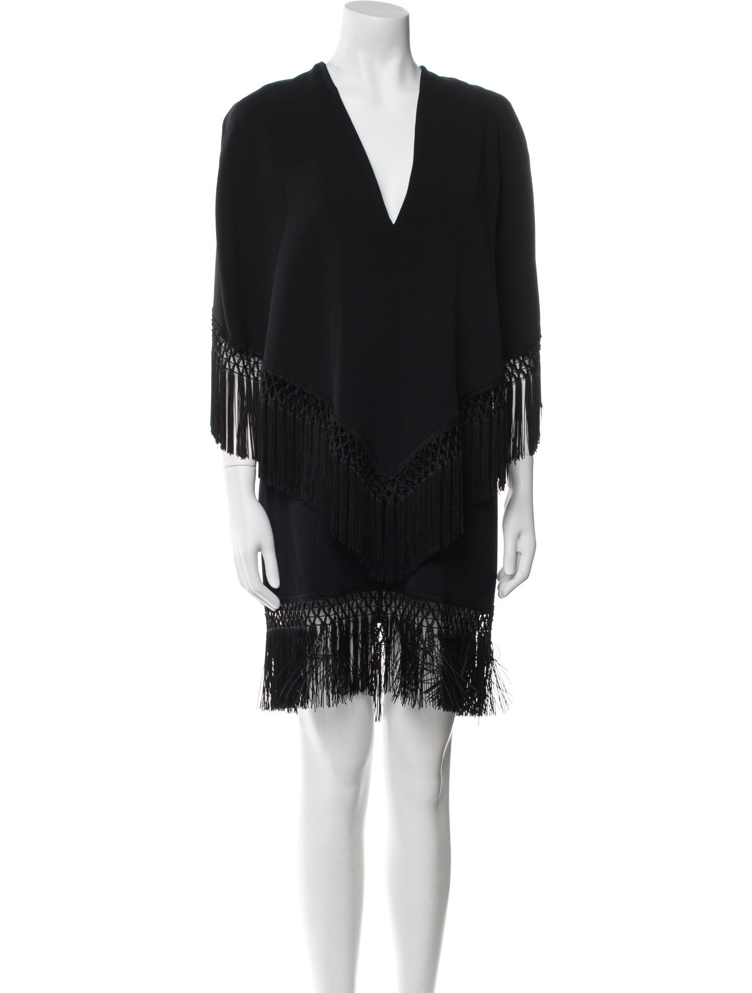 Andrew Gn V-Neck Mini Dress