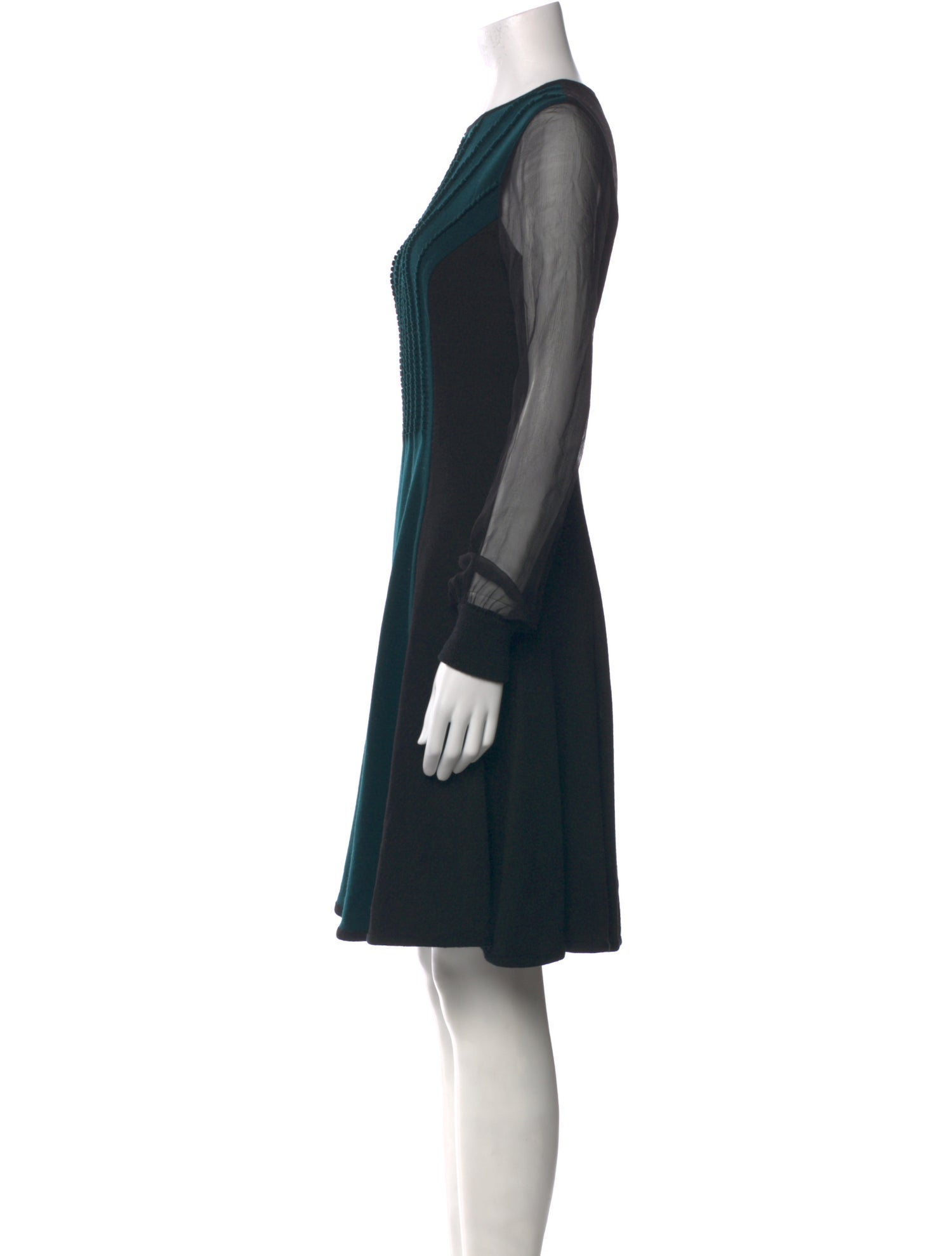 Andrew Gn Wool Knee-Length Dress