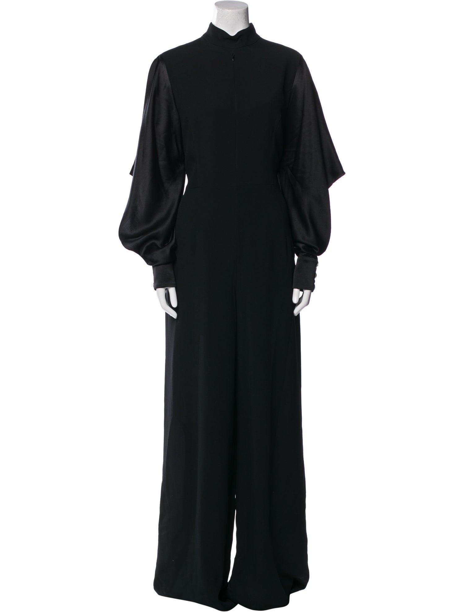 Andrew Gn Mock Neck Jumpsuit