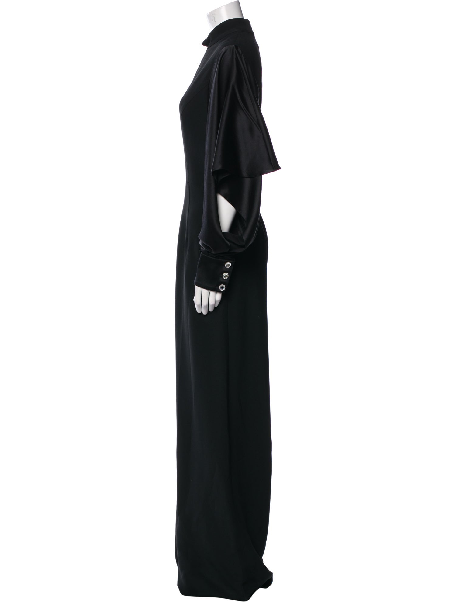Andrew Gn Mock Neck Jumpsuit