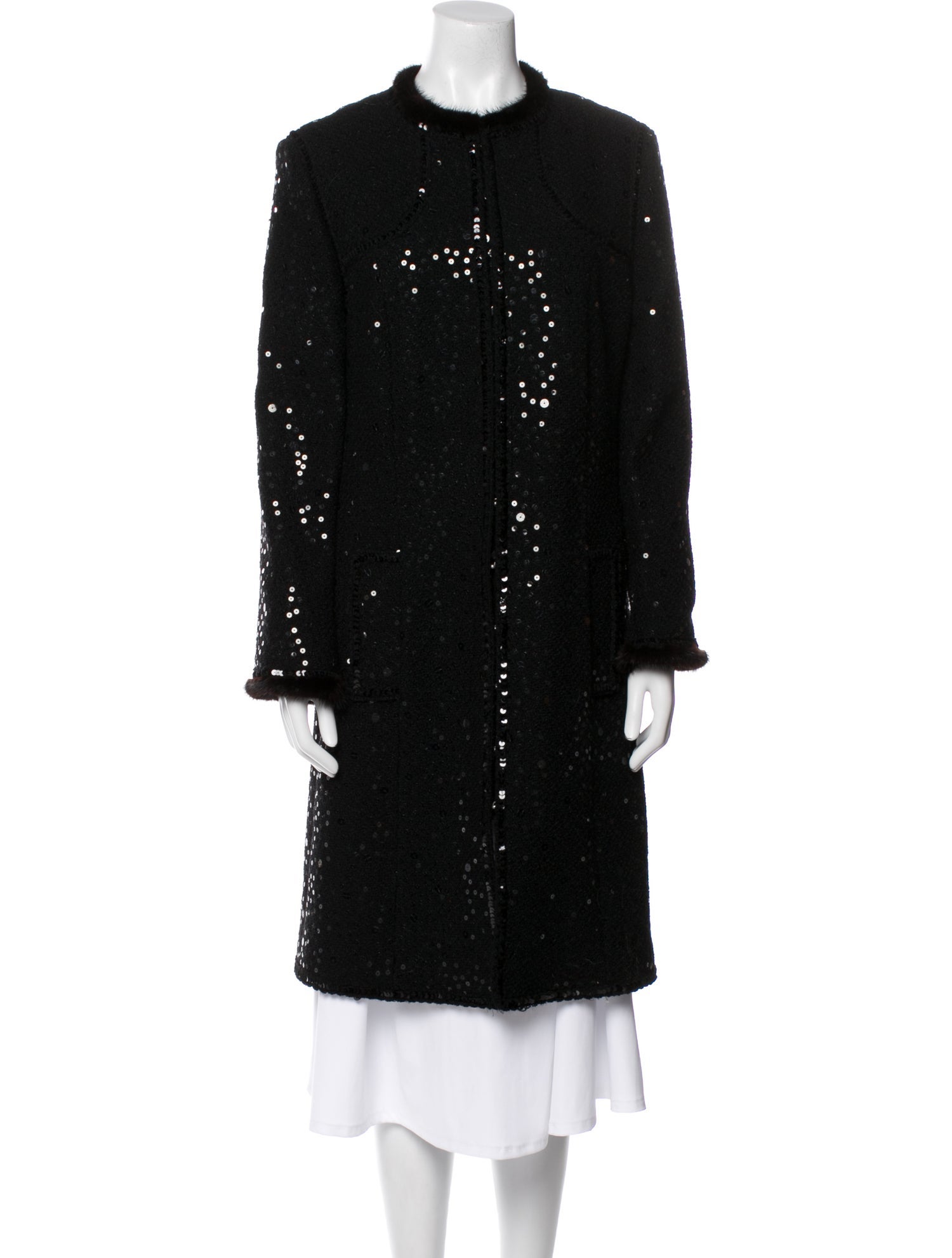 Andrew Gn Wool Faux Fur Vest