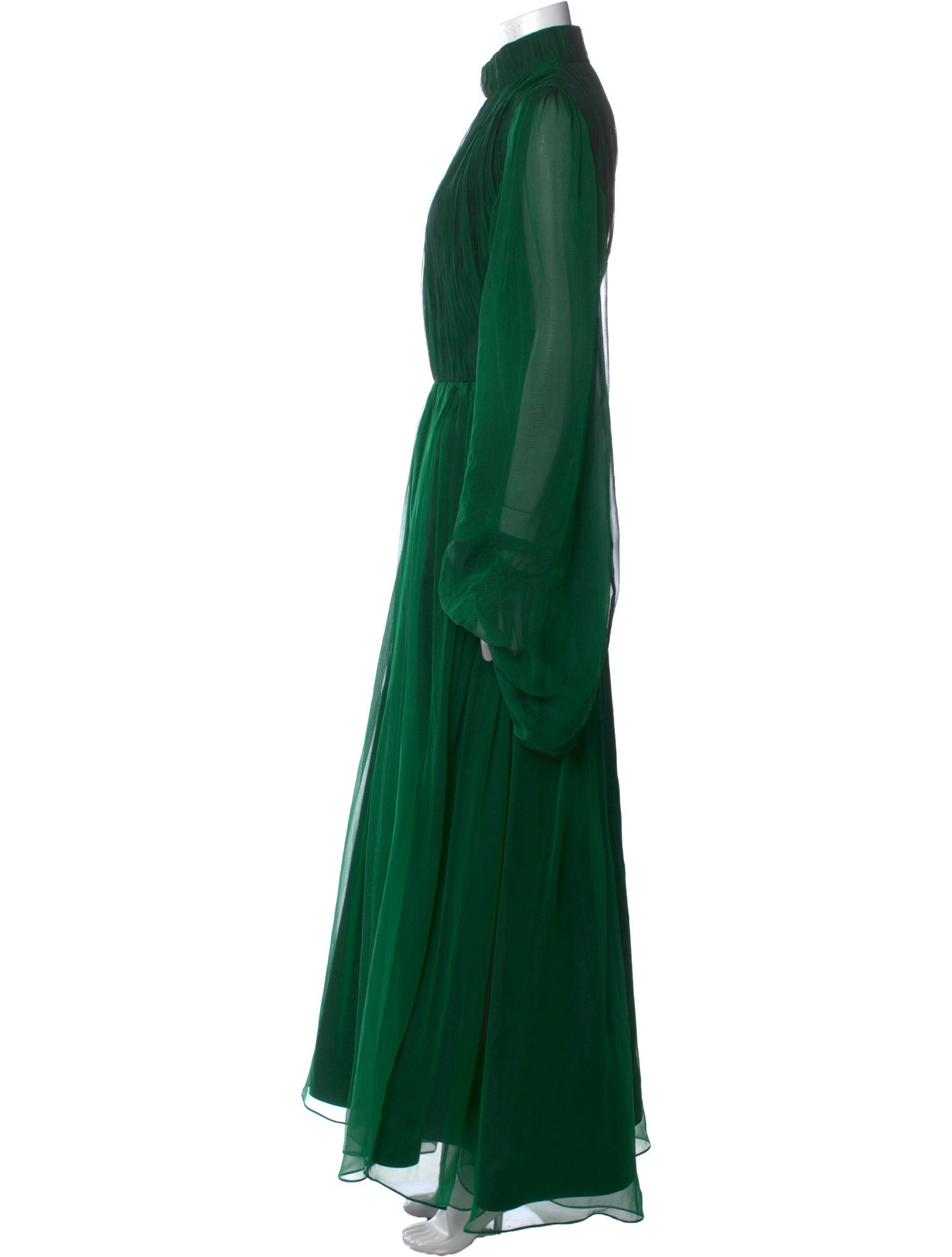 Andrew Gn Silk Long Dress