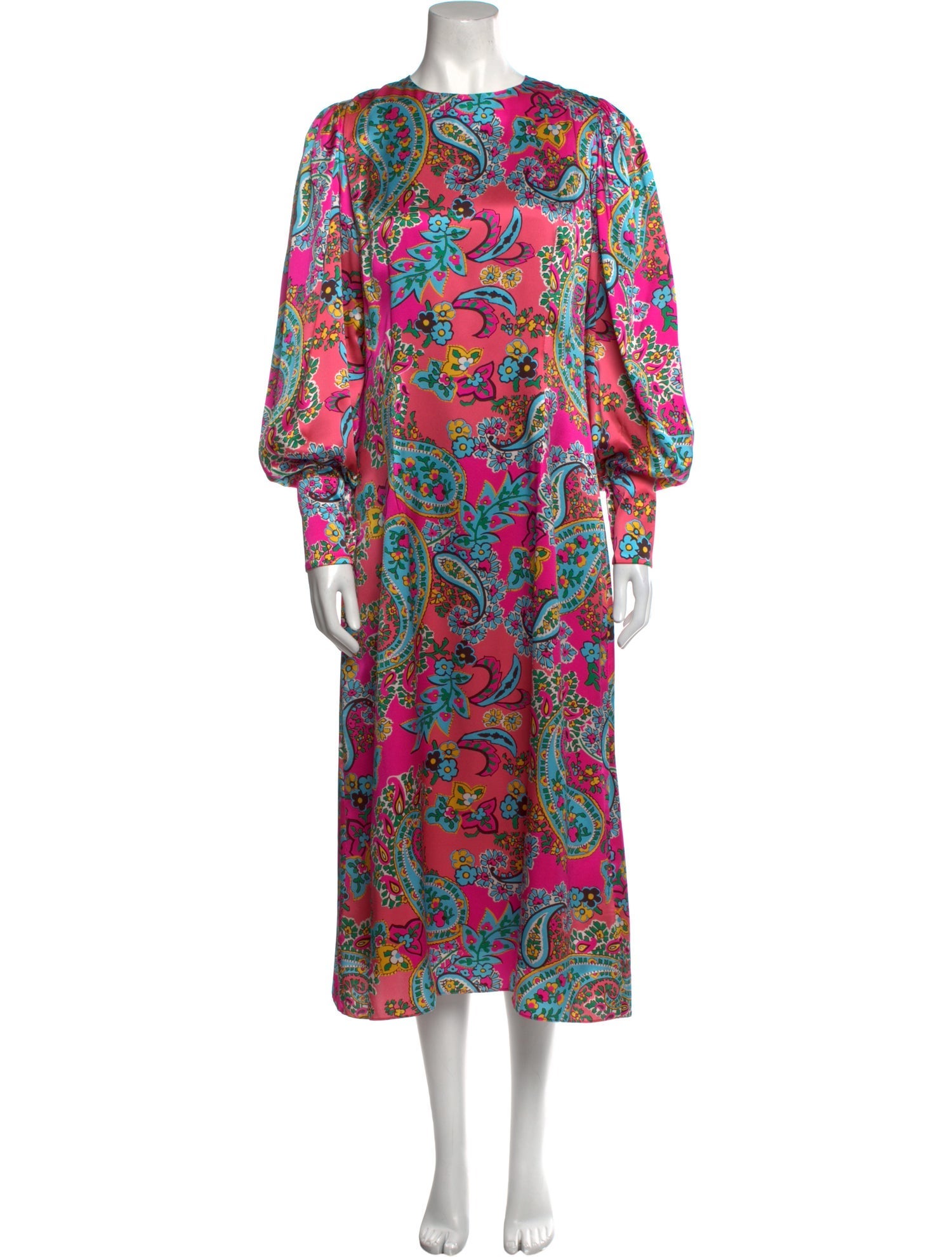 Andrew Gn Silk Long Dress