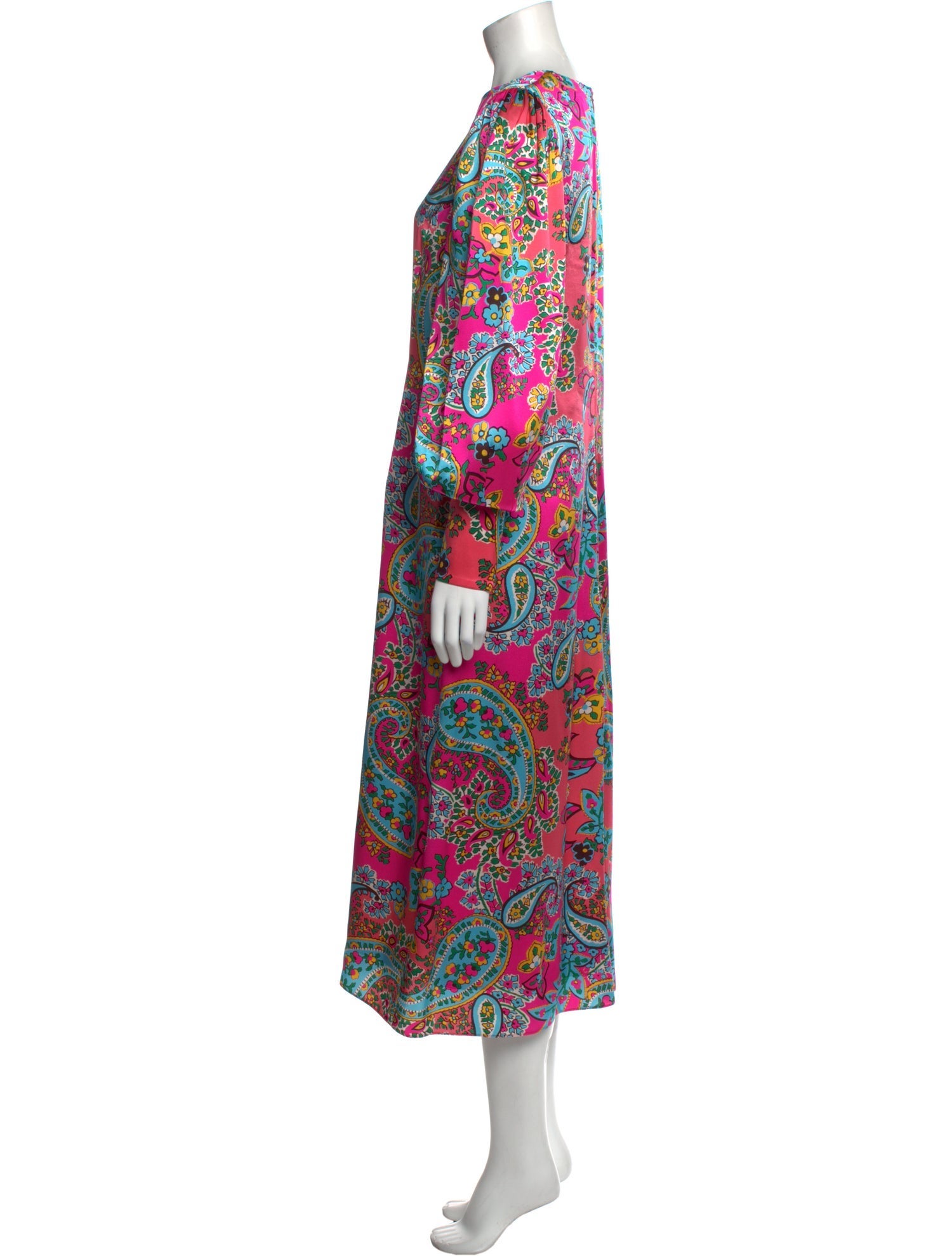 Andrew Gn Silk Long Dress