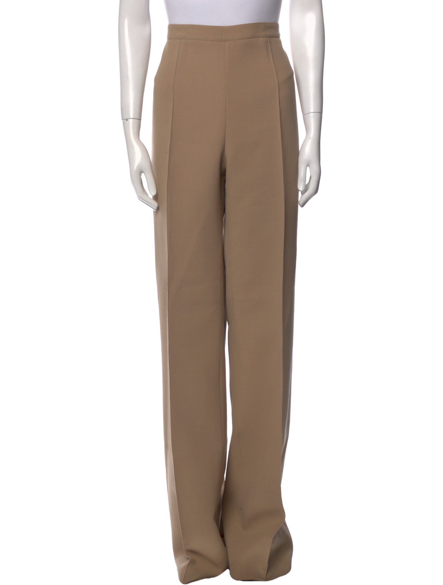 Andrew Gn Virgin Wool Wide Leg Pants