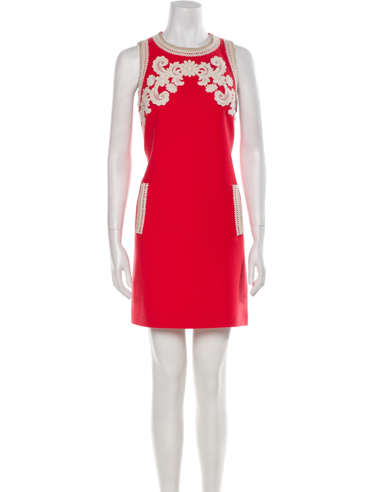 Andrew Gn Wool Mini Dress