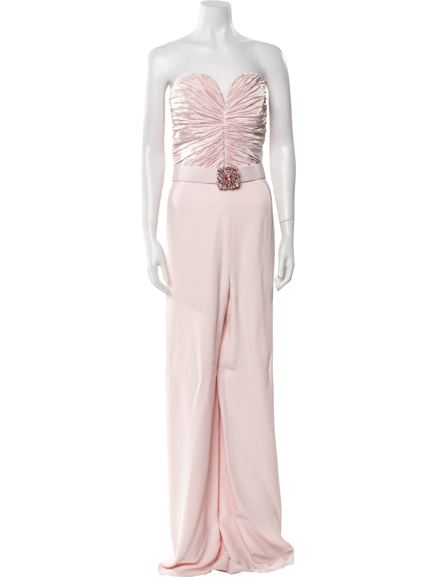 Andrew Gn Strapless Jumpsuit