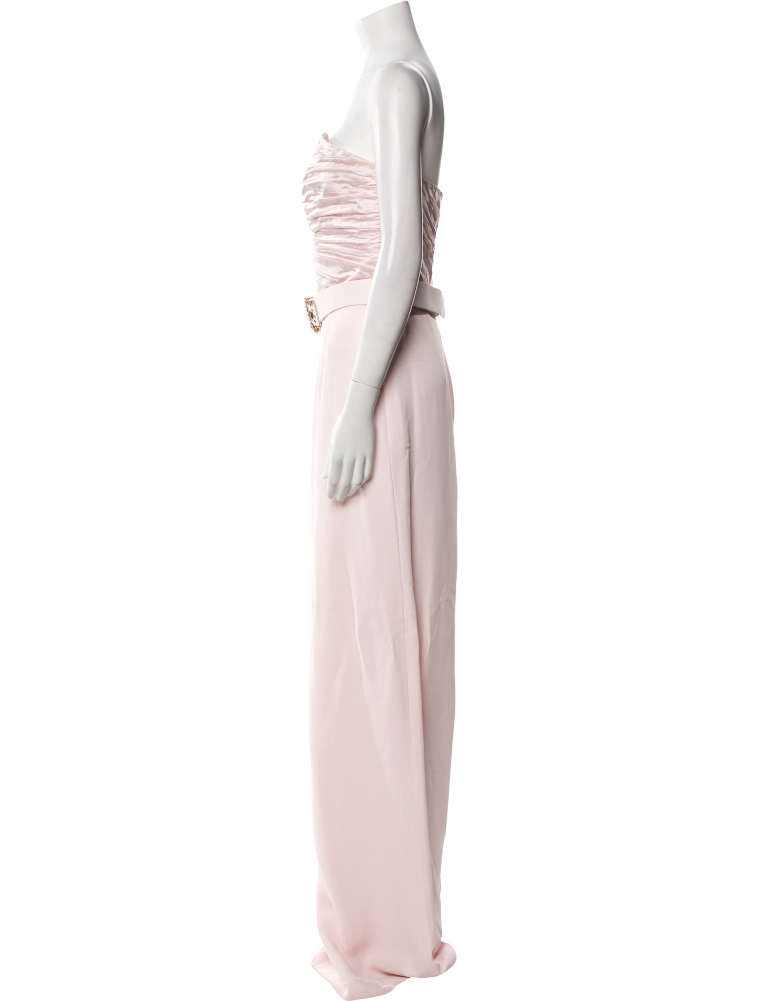 Andrew Gn Strapless Jumpsuit