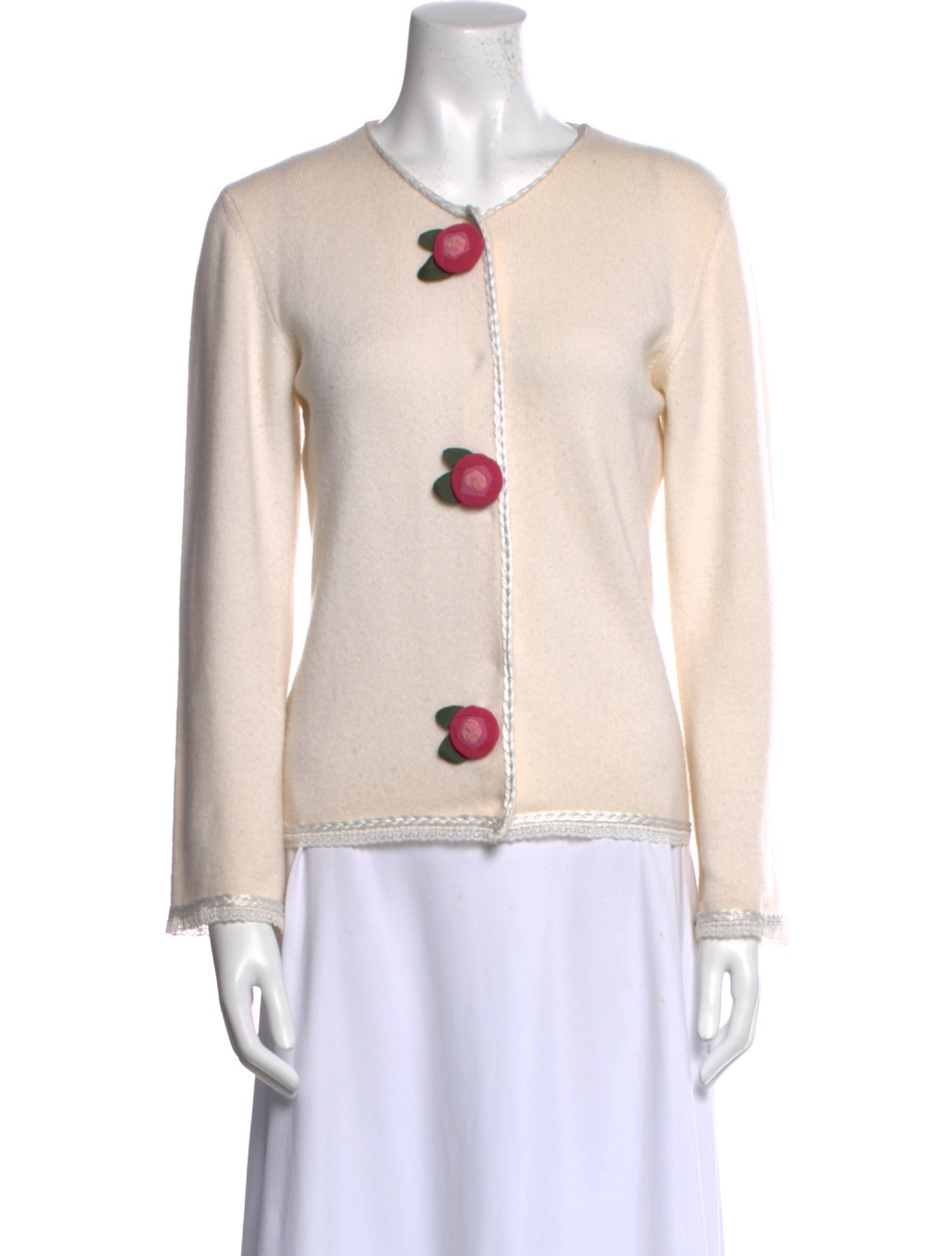 Andrew Gn Cashmere Crew Neck Sweater