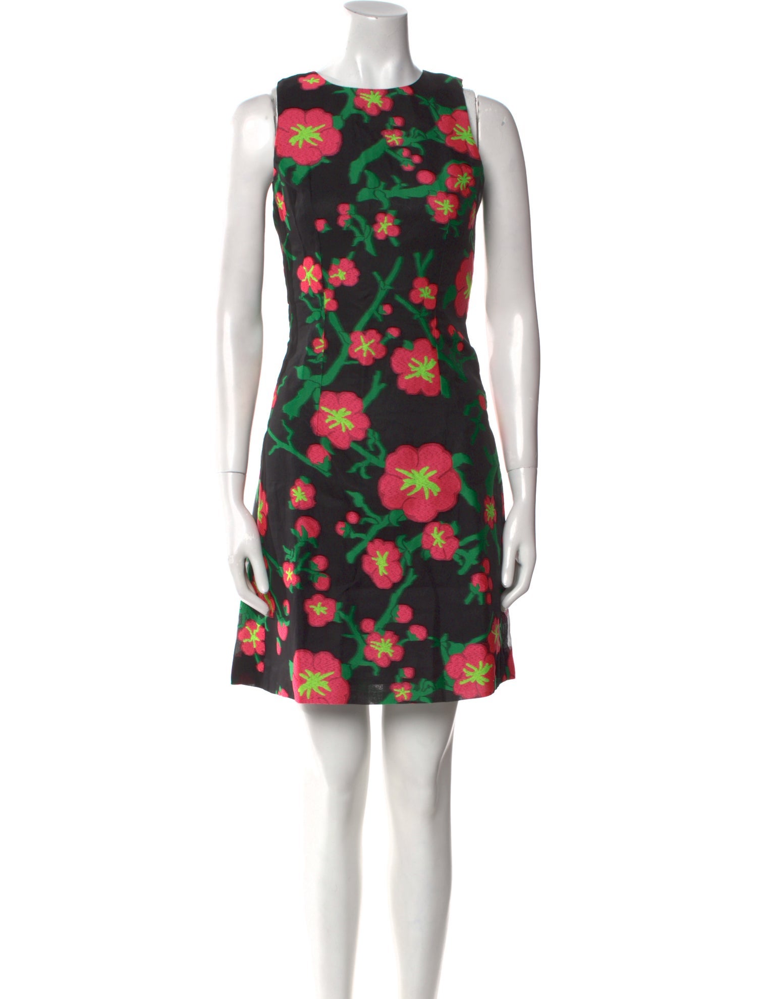 Andrew Gn Floral Print Mini Dress w/ Tags