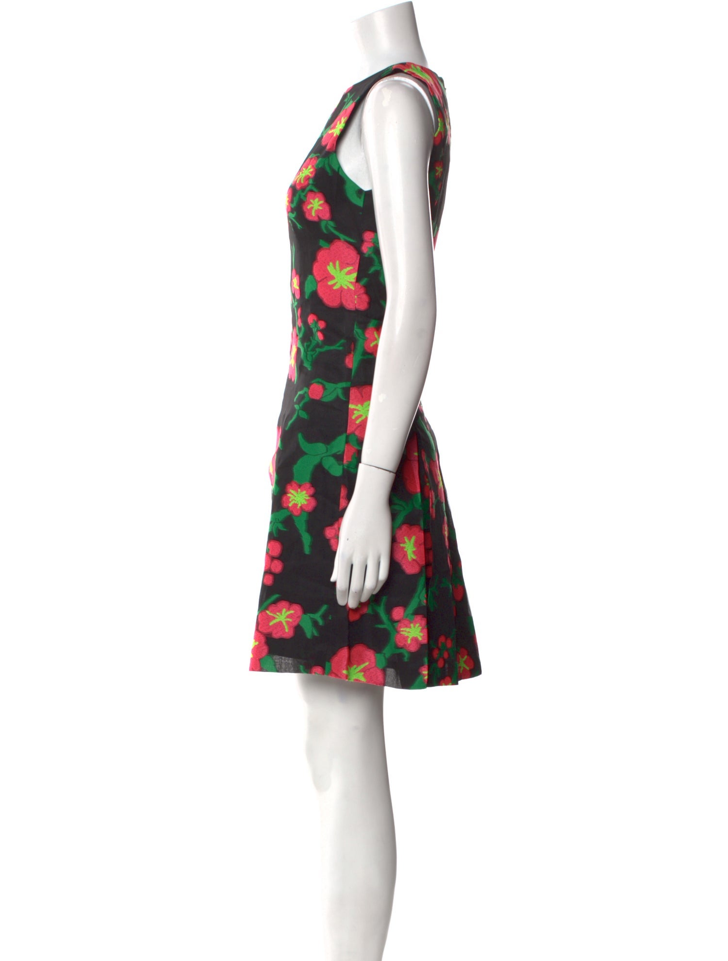 Andrew Gn Floral Print Mini Dress w/ Tags
