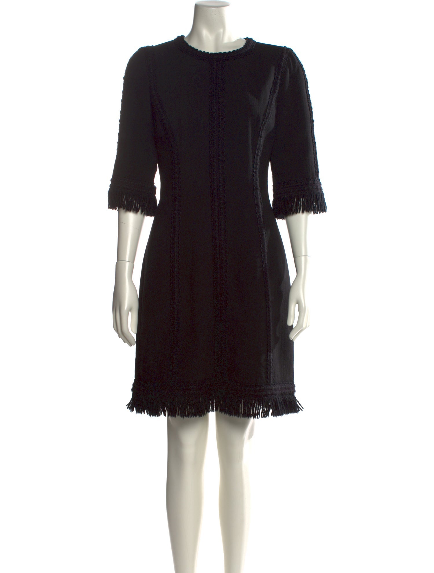 Andrew Gn Wool Knee-Length Dress