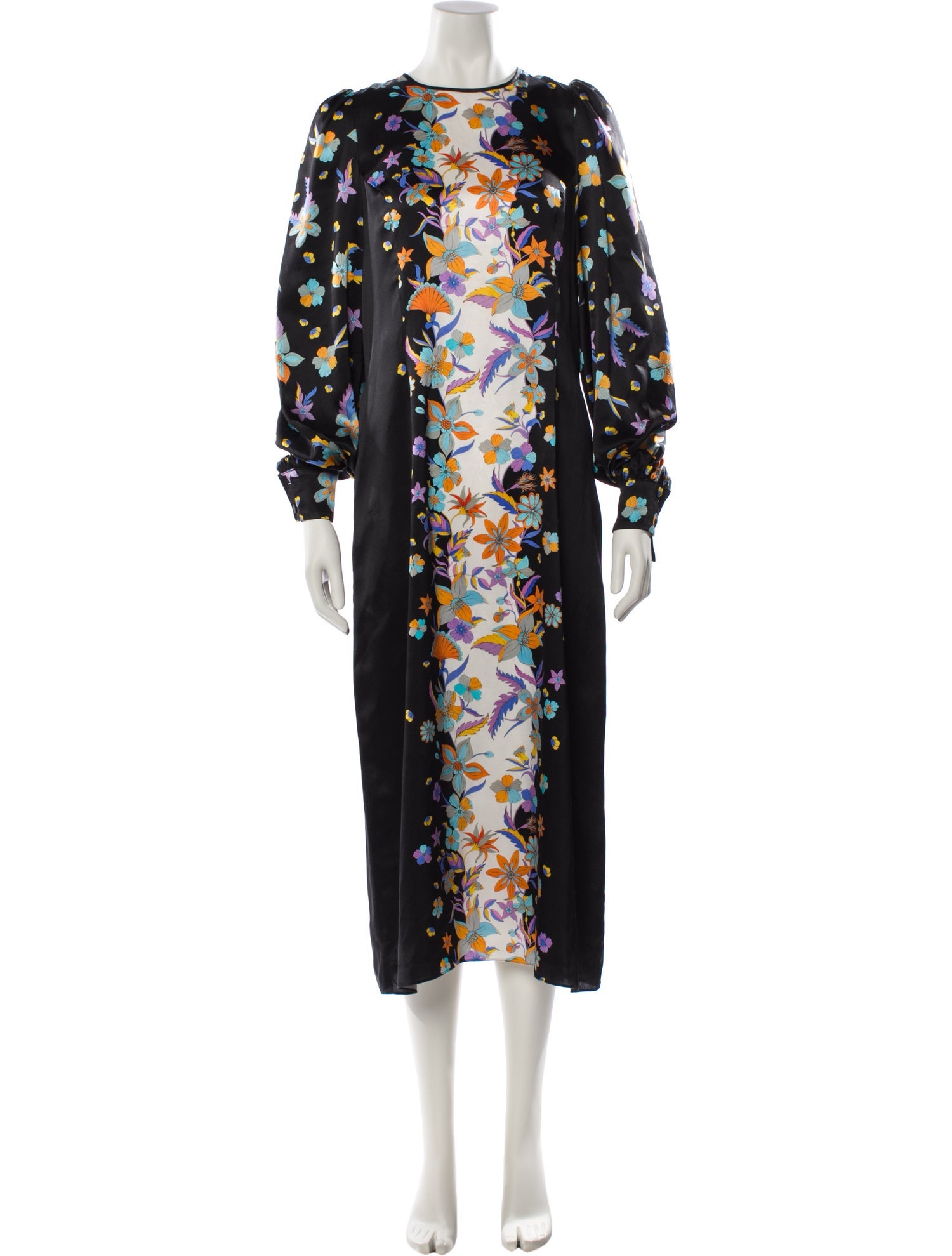 Andrew Gn Silk Long Dress