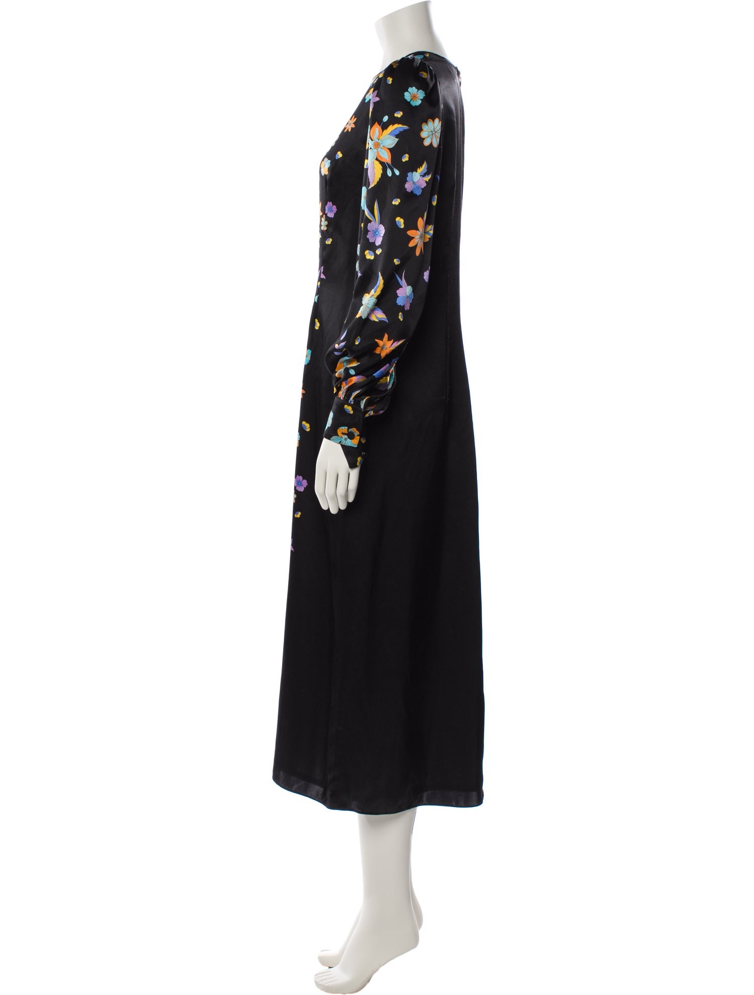 Andrew Gn Silk Long Dress
