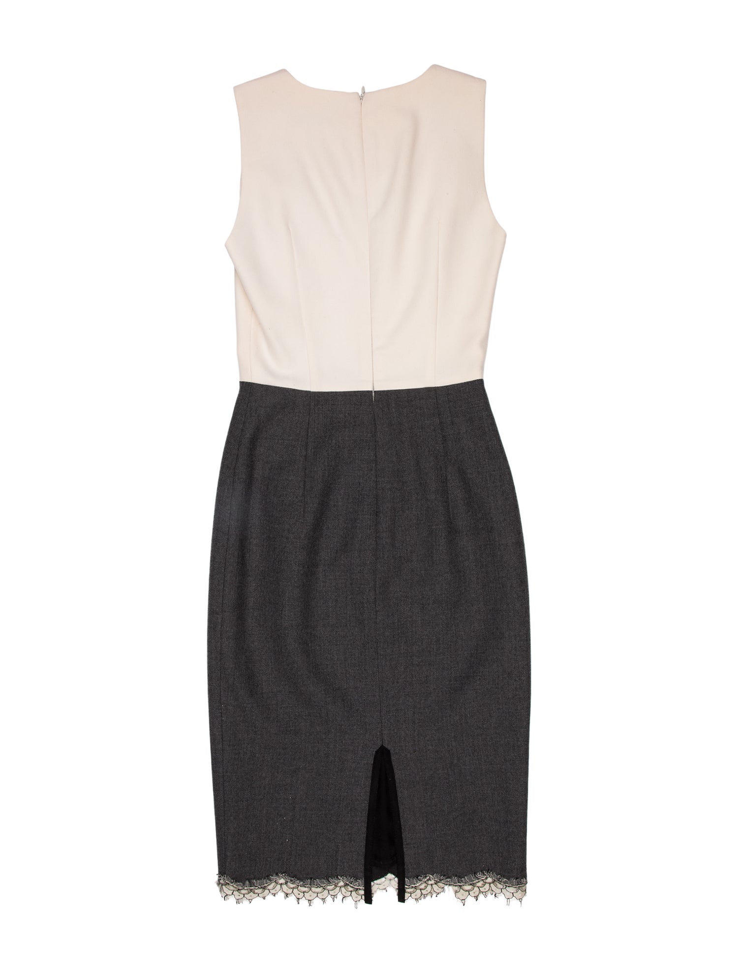 Andrew Gn Virgin Wool Knee-Length Dress