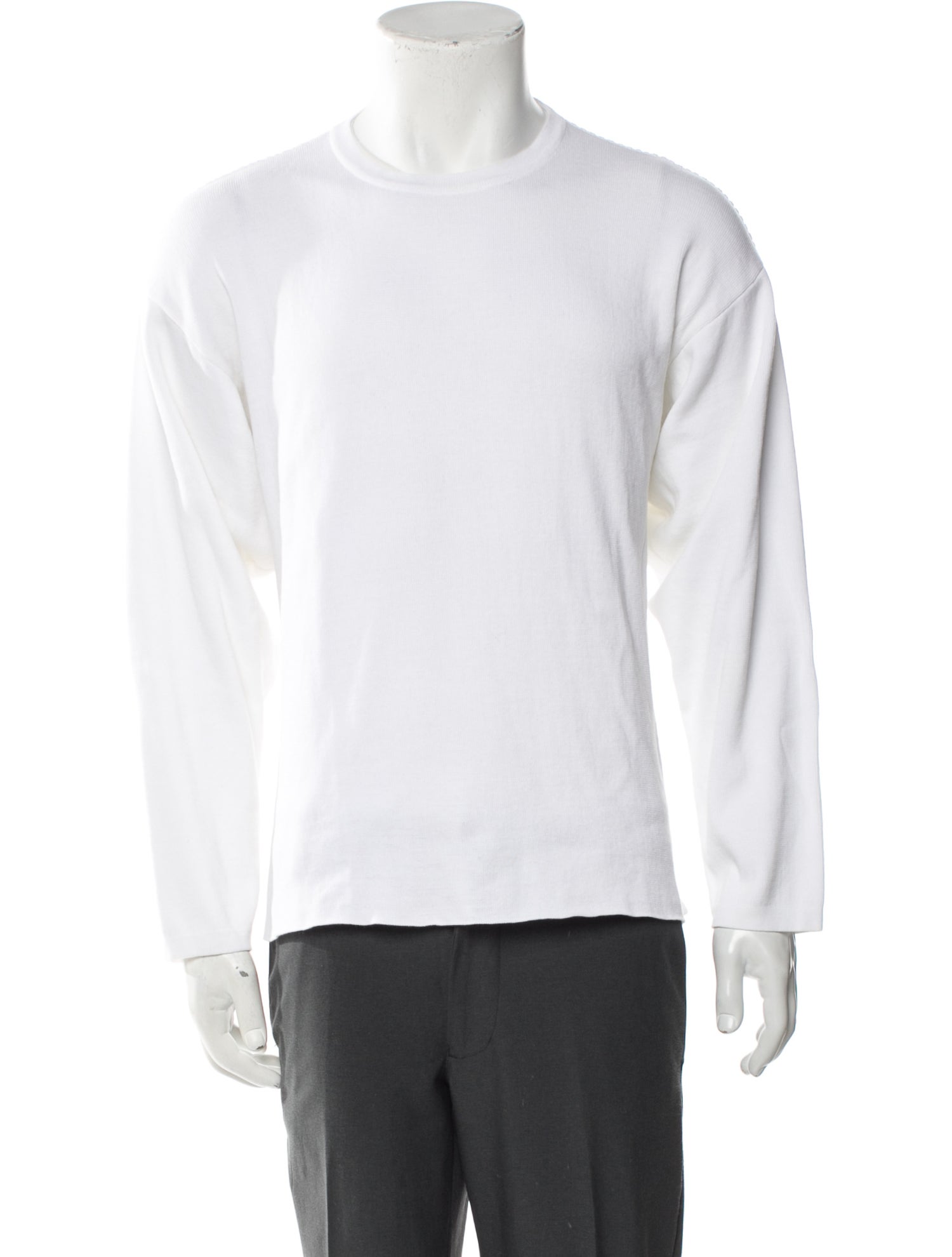 Andrew Gn Crew Neck Long Sleeve Pullover