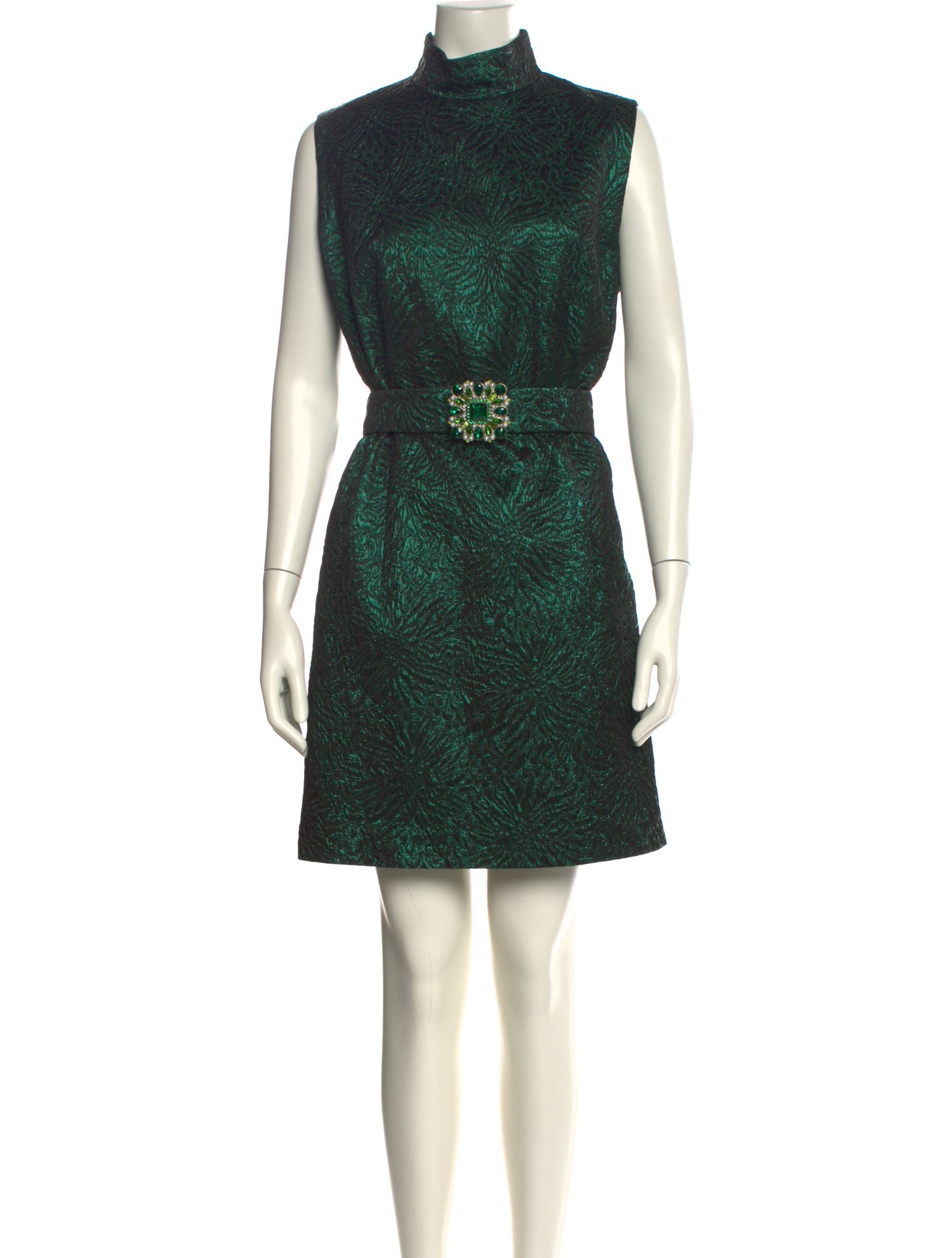 Andrew Gn Printed Mini Dress