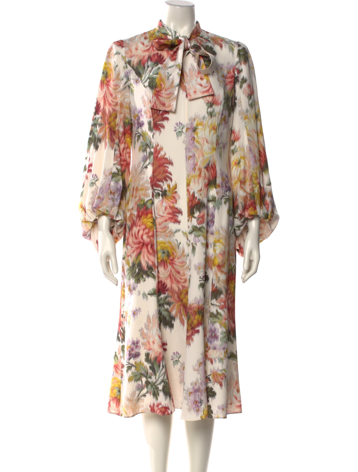 Andrew Gn Silk Midi Length Dress