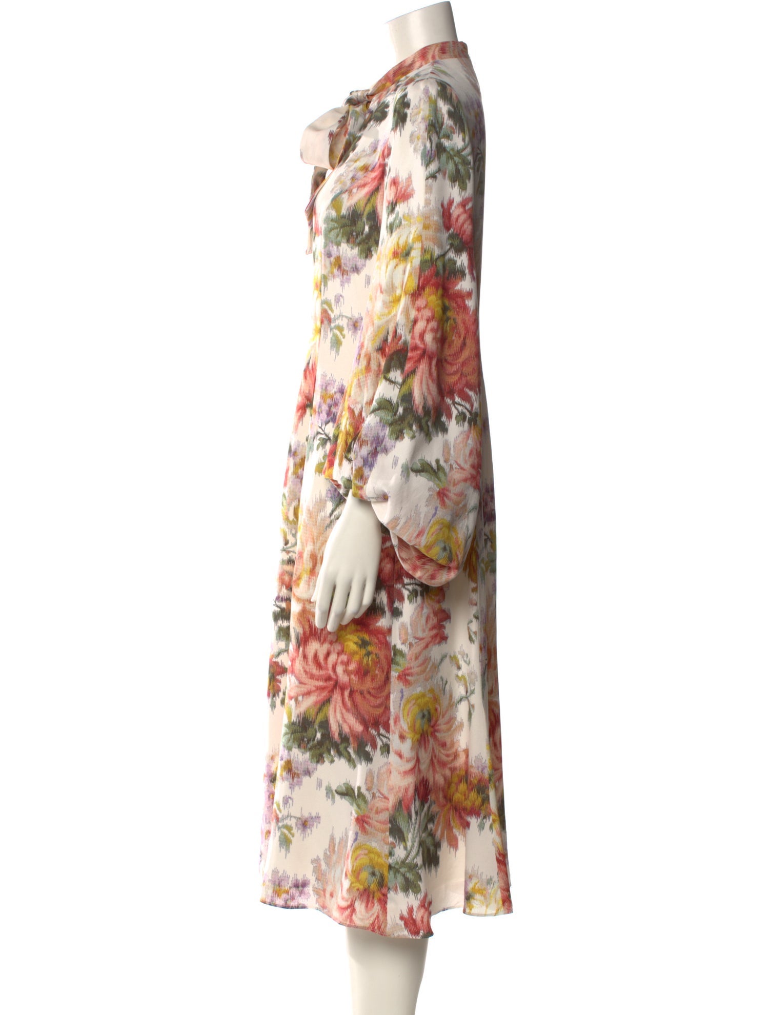 Andrew Gn Silk Midi Length Dress