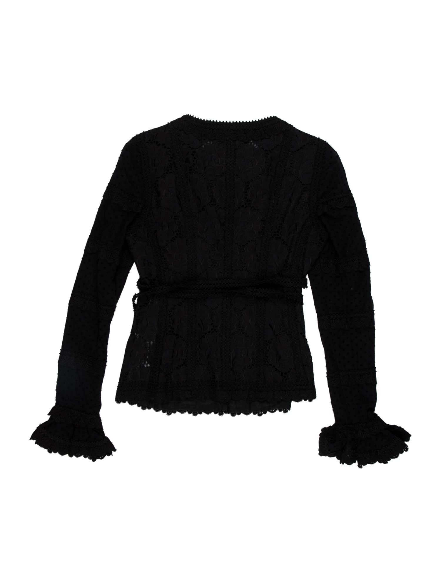 Andrew Gn Lace Pattern Jacket