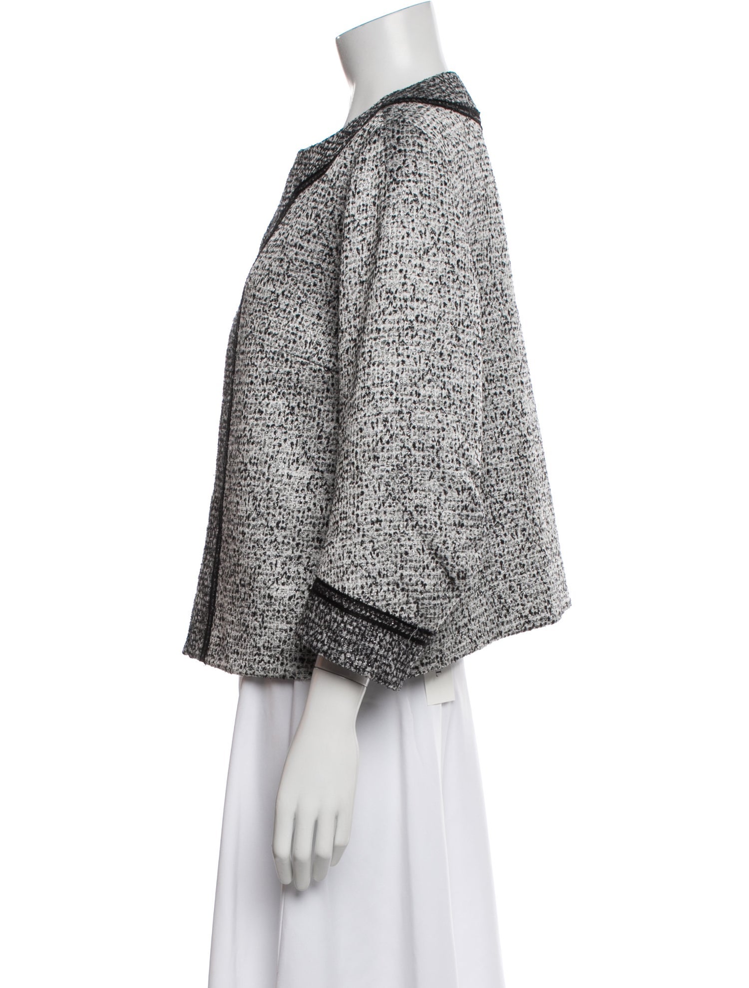 Andrew Gn Tweed Pattern Jacket