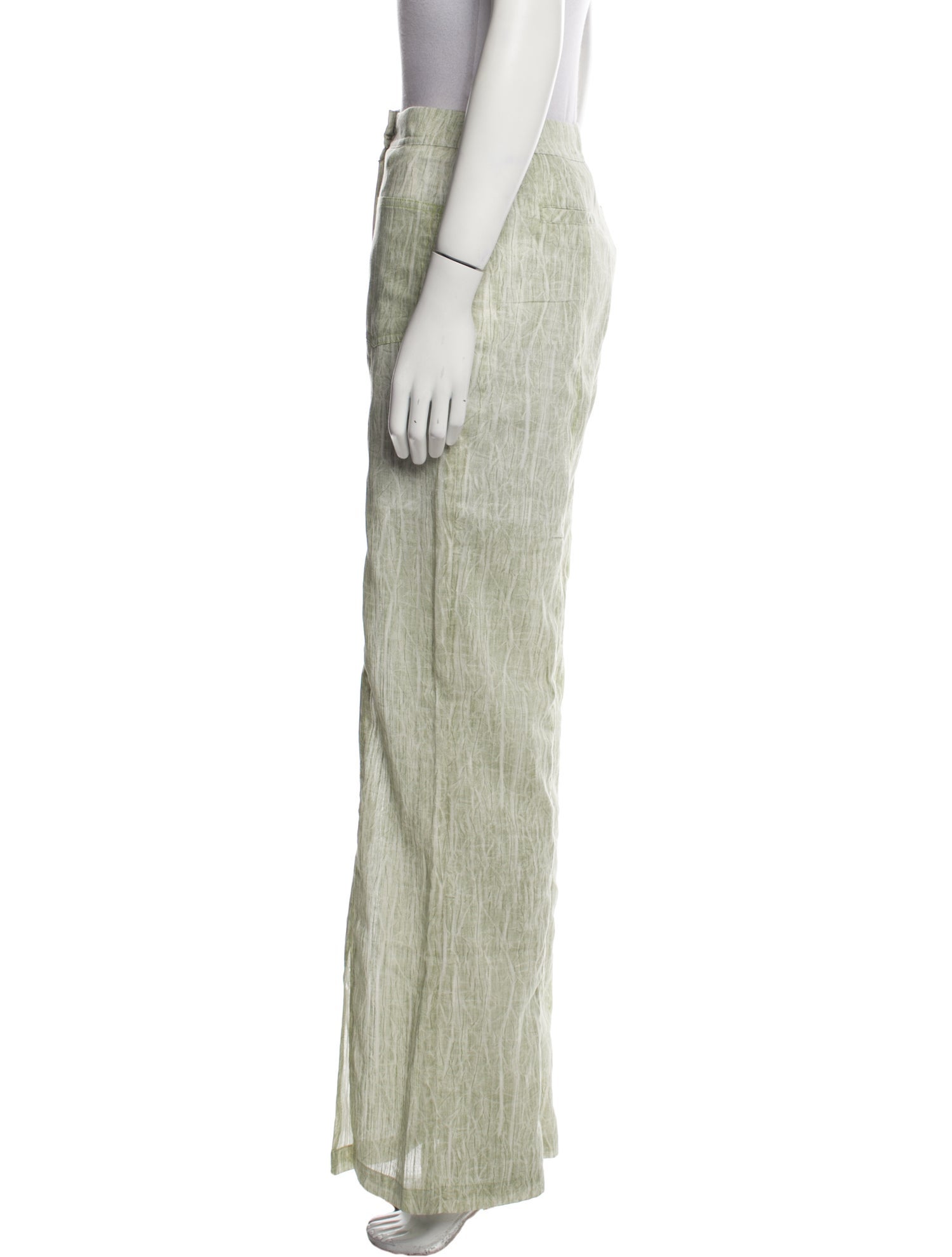 Andersson Bell Printed Wide Leg Pants