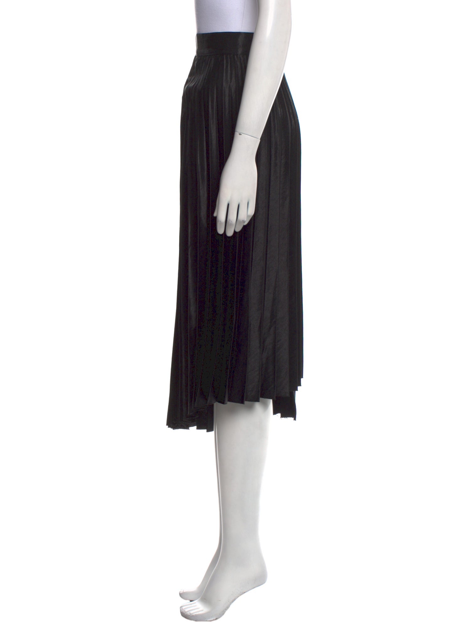 Andersson Bell Pleated Accents Midi Length Skirt