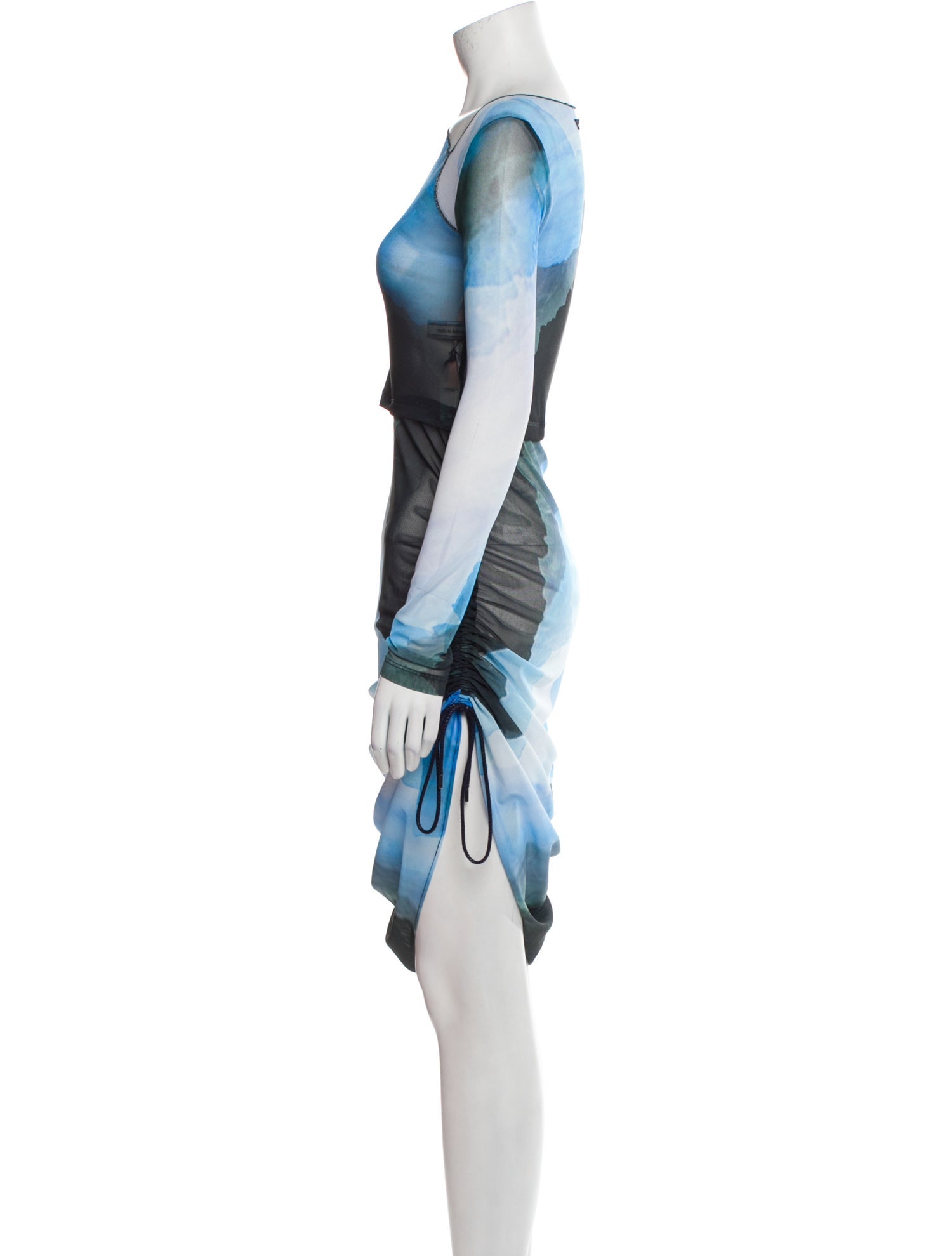 Andersson Bell Tie-Dye Print Knee-Length Dress w/ Tags