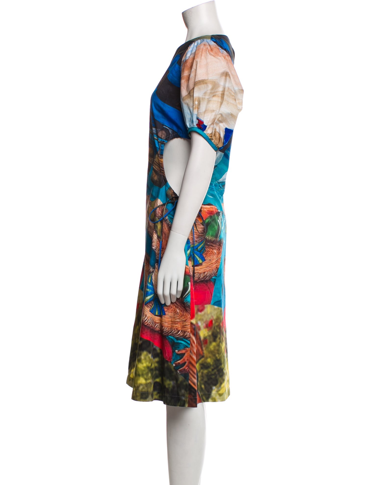 Andersson Bell Printed Midi Length Dress
