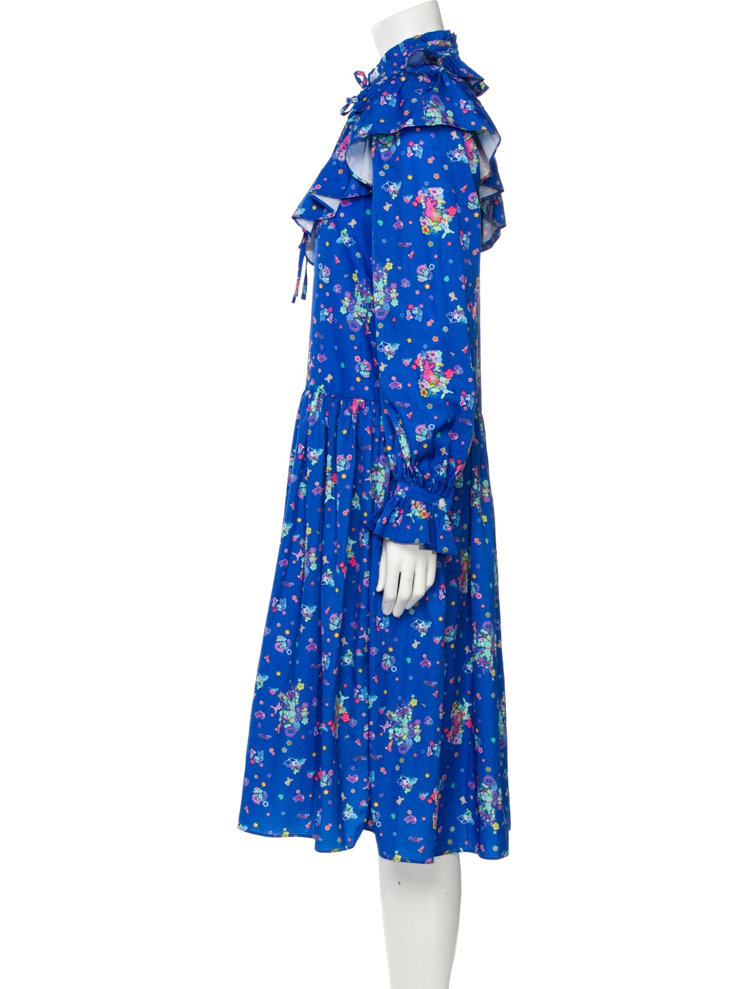 Andersson Bell Floral Print Midi Length Dress w/ Tags