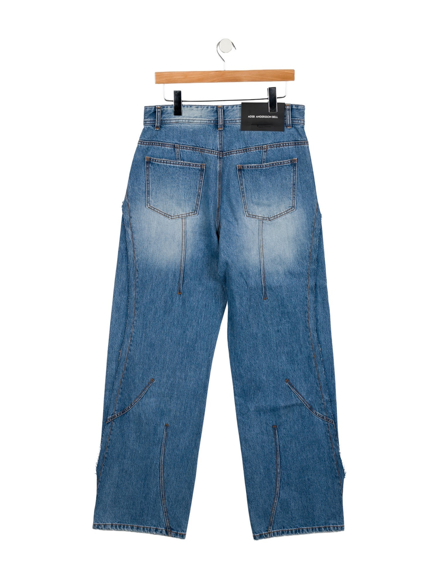 Junya Watanabe Comme des Garçons Distressed Studded Jeans w