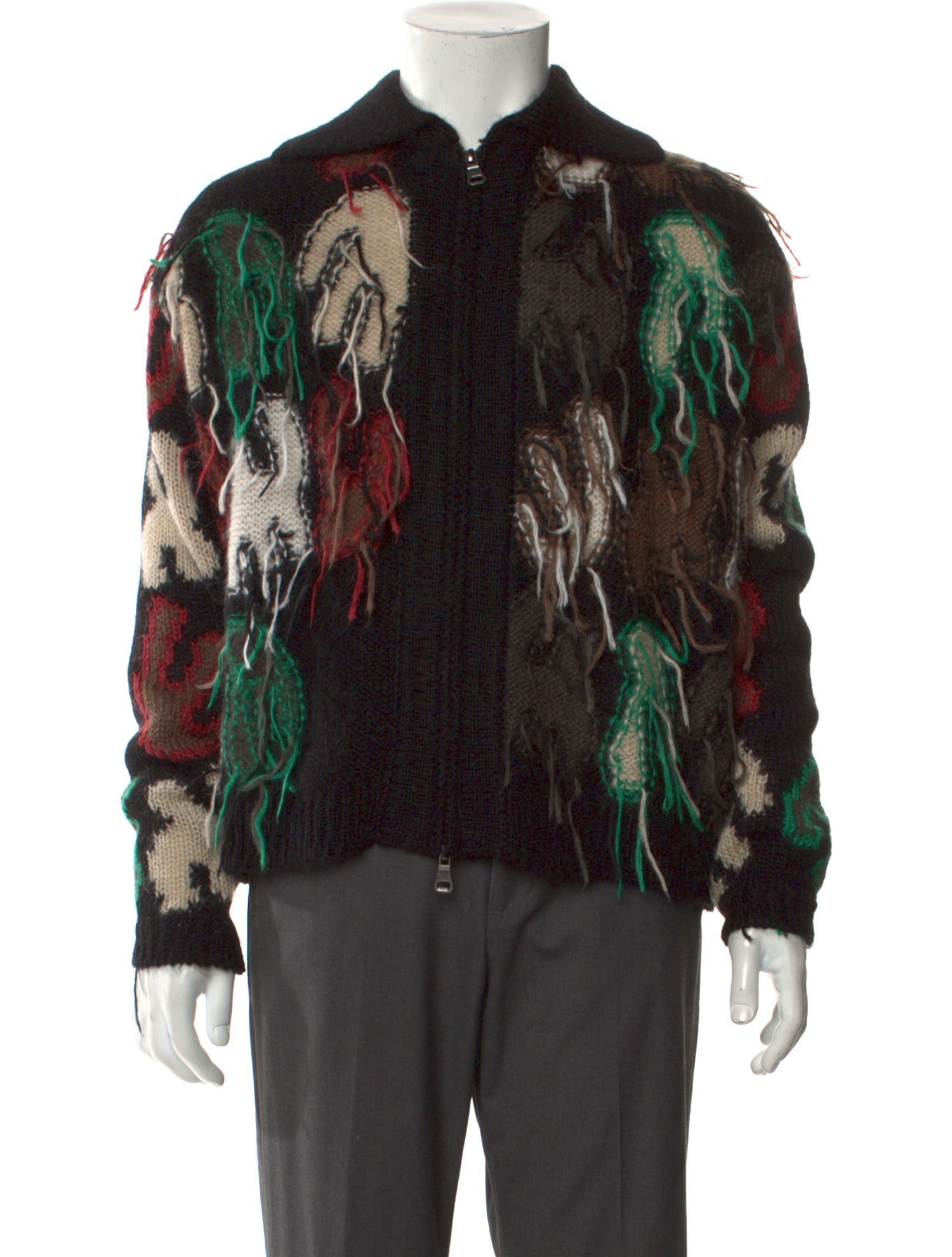 Andersson Bell Printed Crew Neck Cardigan w/ Tags