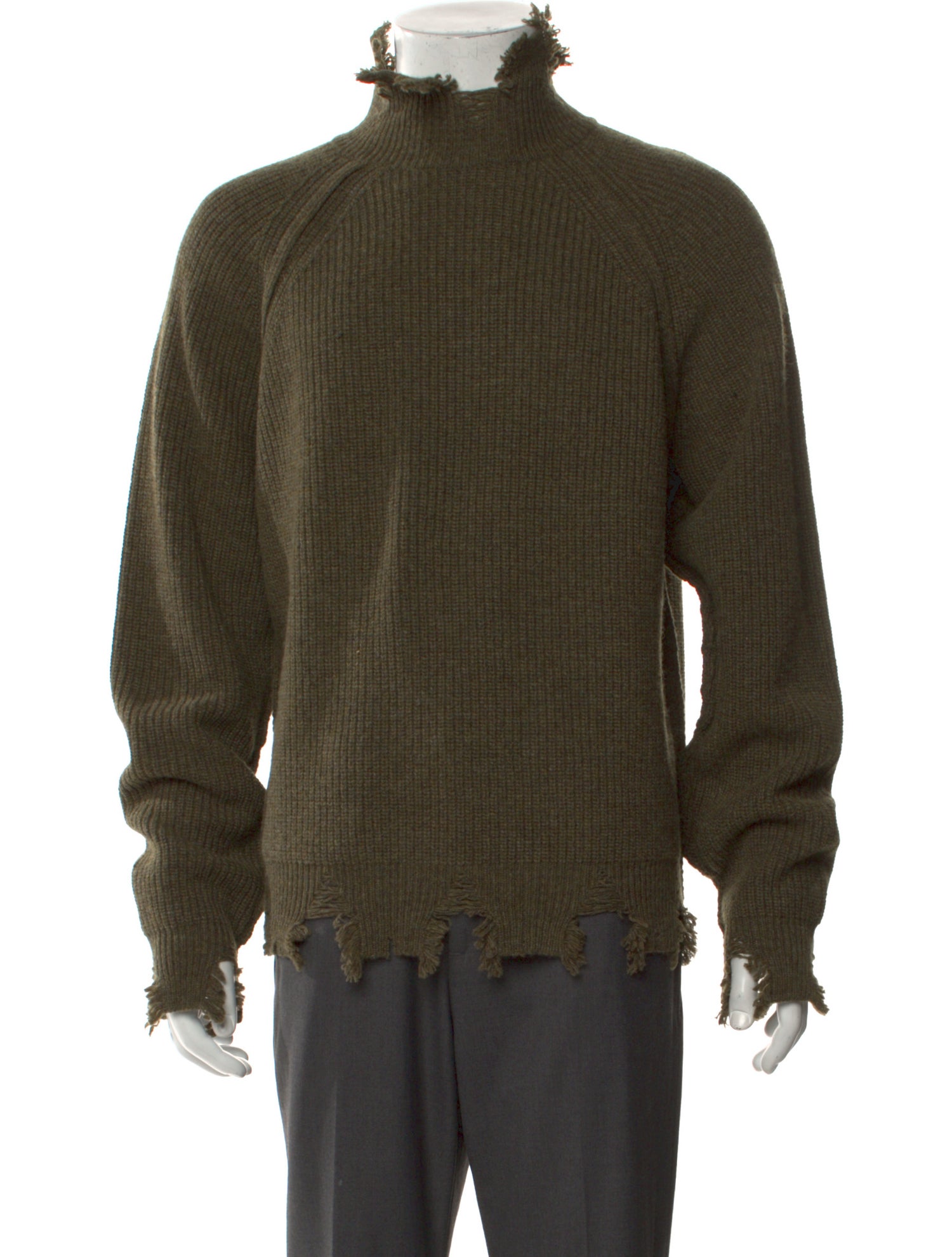 Andersson Bell Wool Turtleneck Cardigan