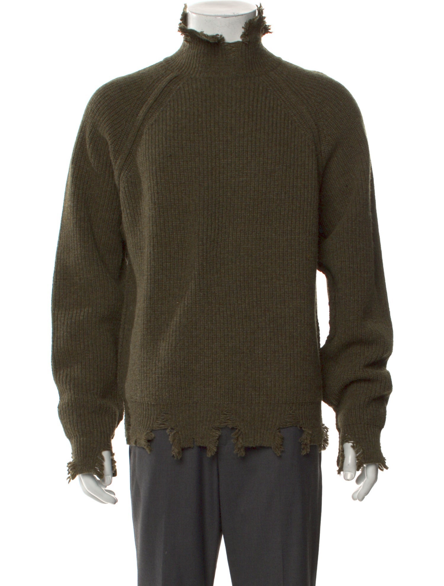 Andersson Bell Wool Turtleneck Cardigan