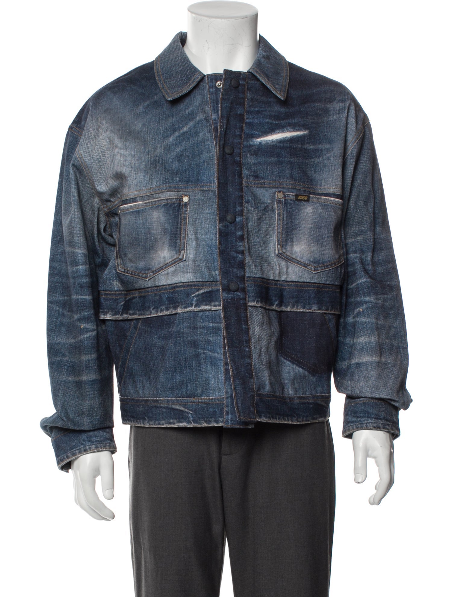 Andersson Bell Printed Denim Jacket