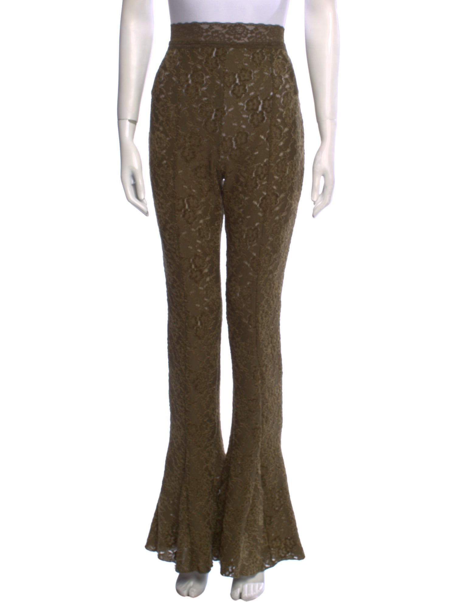 Andersson Bell Floral Print Wide Leg Pants