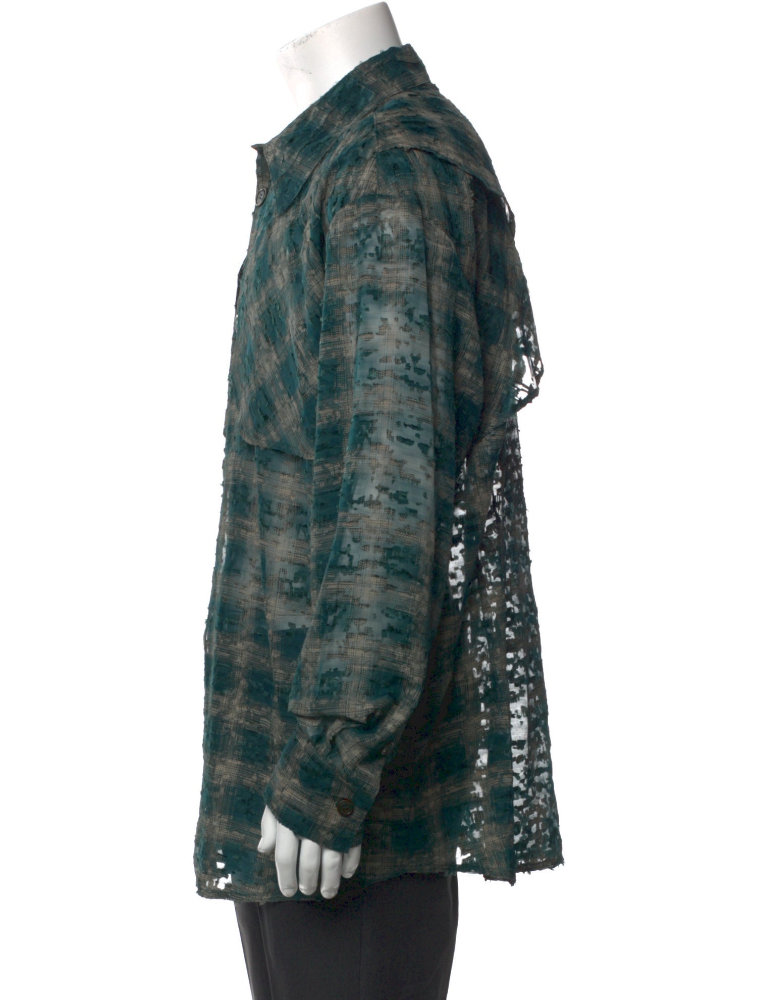 Andersson Bell Plaid Print Long Sleeve Shirt w/ Tags