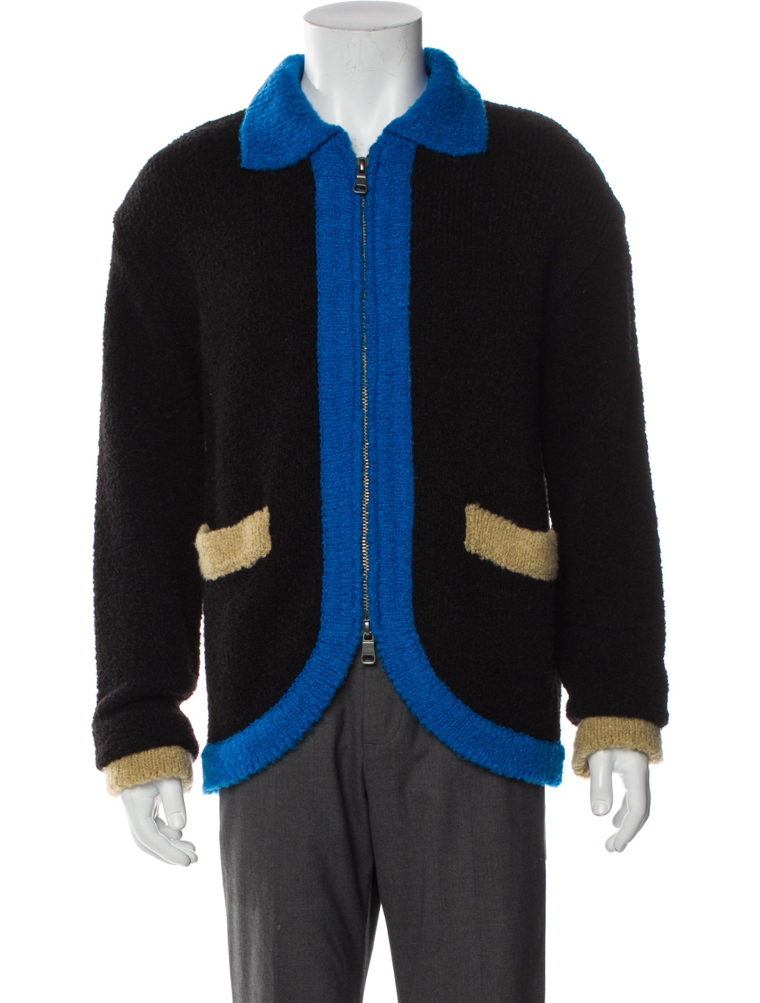 Andersson Bell Colorblock Pattern Coat