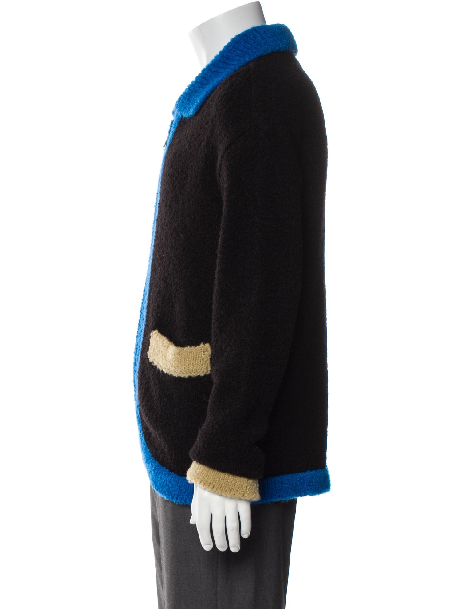 Andersson Bell Colorblock Pattern Coat
