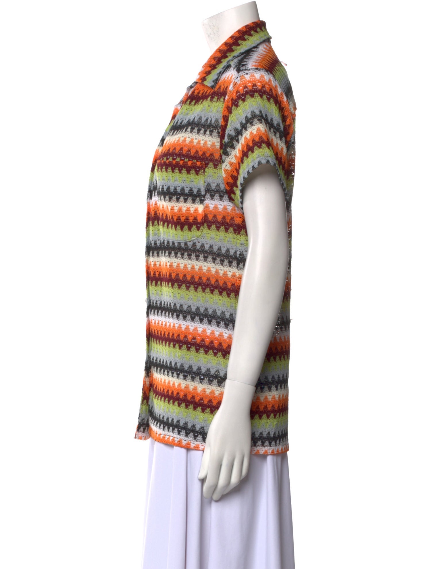 Andersson Bell Striped V-Neck Sweater